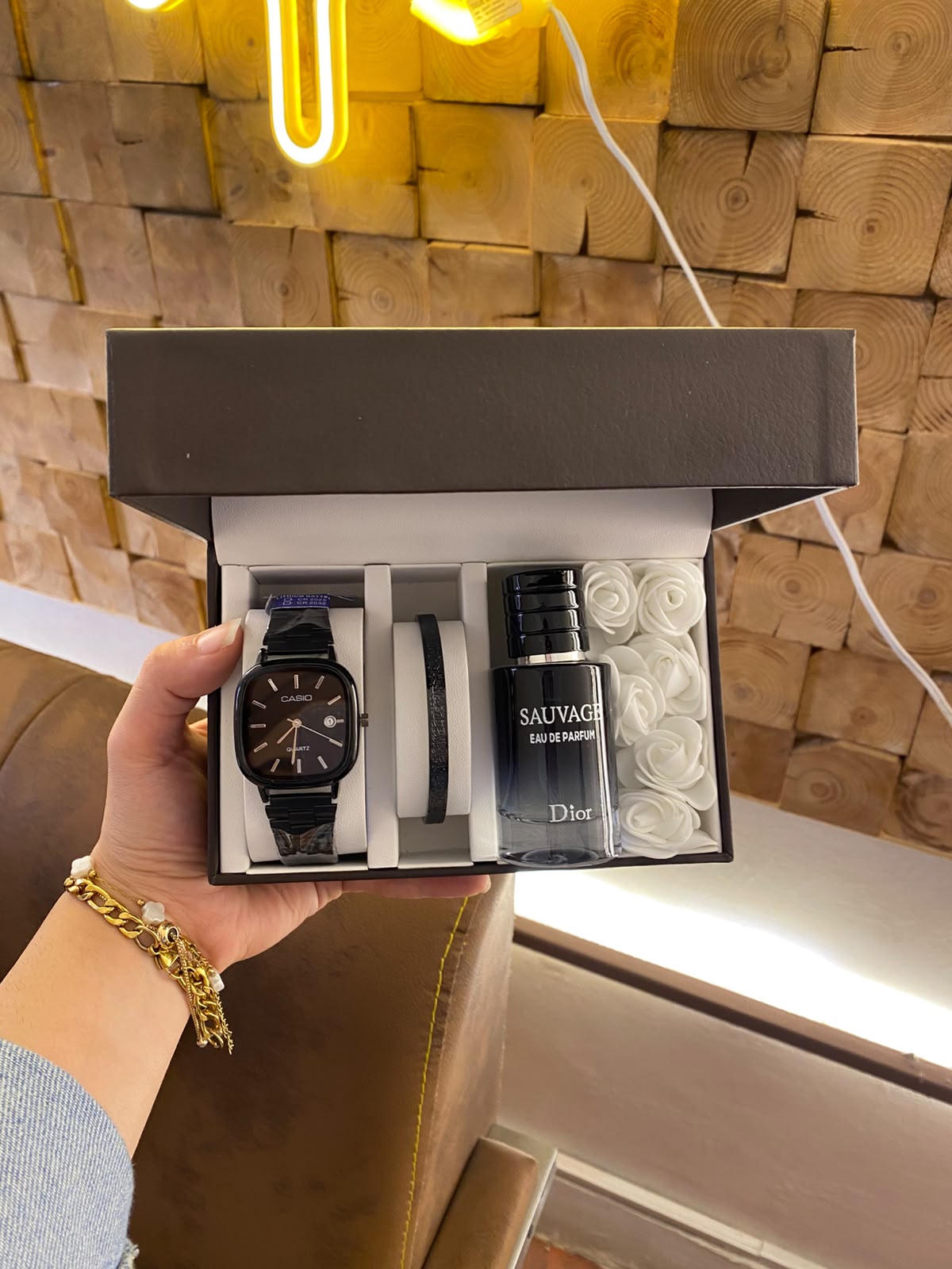 Casio, savage & braslet