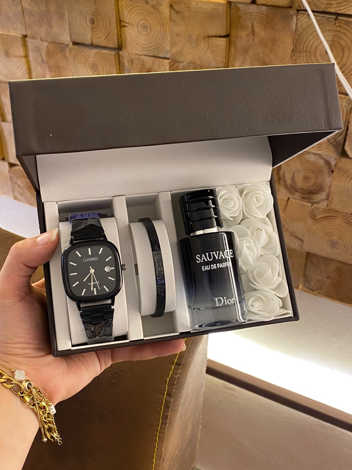 Casio, savage & braslet