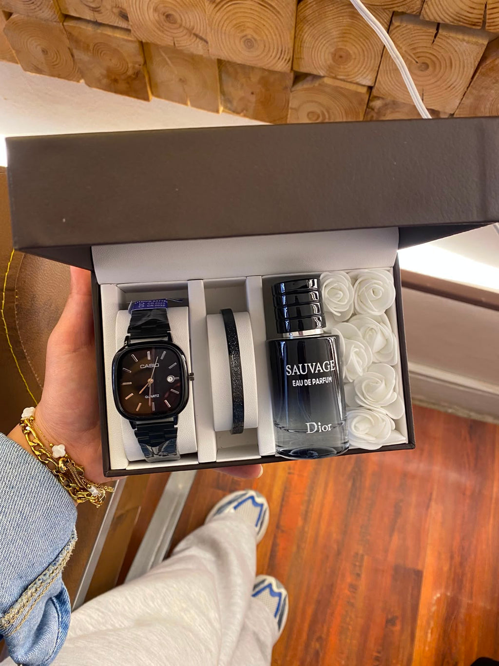 Casio, savage & braslet